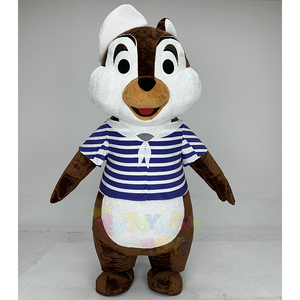 Популярный надувной костюм талисмана белки мультяшный Аниме Стиль платье для Хэллоуина рождественской вечеринки Косплей чип & Dale бурундуки - Product Image 1