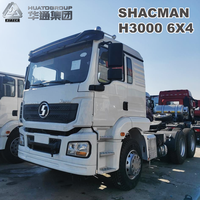 Truk Traktor Bekas Berkualitas Tinggi SHACMAN H3000 6x4 430HP 10 Roda Mesin Diesel Weichai Tersedia untuk Dijual