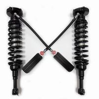 Kit de rehausse de 4 pouces, amortisseur avant et arrière à tube unique de 2,5 pouces de diamètre, suspension tout-terrain haute performance noire