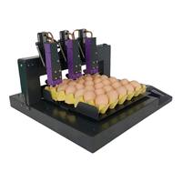Máquina de Marcado de Huevos por Inyección de Tinta de Alta Velocidad, Impresora Portátil de Etiquetas para Huevos de Pato y Gallina, Codificación de Fecha y Logotipo con 6 Meses de Garantía