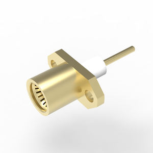 <span class=keywords><strong>BMA</strong></span> ตัวเชื่อมต่อโคแอกเซียล RF แบบเลื่อนได้แบบตรงตัวยึดหน้าแปลนฉนวน PTFE ชุบทองทองเหลือง - Product Image 2