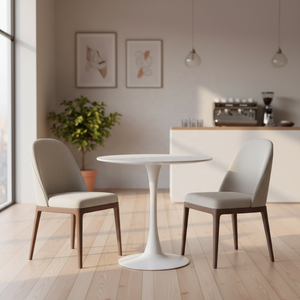 Modern Nordic Style Waterproof MDF Dining <strong>Table</strong> <strong>Tulip</strong> Round <strong>Table</strong> for Home Furniture Villa Apartment Hotel Coffee - Product Image 6