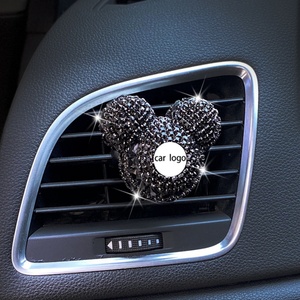 Ambientador de Coche con Logotipo de Coche Personalizado Más Vendido, Clip de Salida de Aire Acondicionado con Pedrería, Decoración, Perfume para Coche, Difusor de Fragancia - Product Image 6