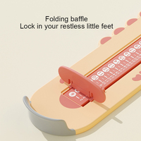 Appareil de mesure de longueur de pied pour enfants Jauge de mesure de pied pour bébé Chaussures pour bébés Raccords Jauge Outil de mesure de pied