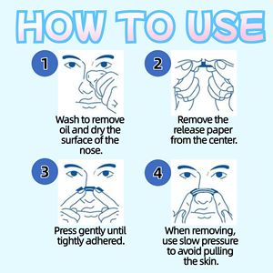 Bande nasale de ventilation Nasenstrips Plâtre nasal respirant hypoallergénique sans latex empêchant le produit de ronflement - Product Image 6