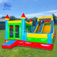 Château gonflable d'extérieur personnalisé avec toboggan, trampoline et chaises sauteuses pour enfants, aire de jeux gonflable en PVC certifié CE