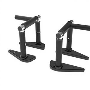 Barre de pompes multifonctionnelle pliable en acier portable pour hommes, pour usage domestique, à fixer sur cadre de porte, barres horizontales parallèles - Product Image 2