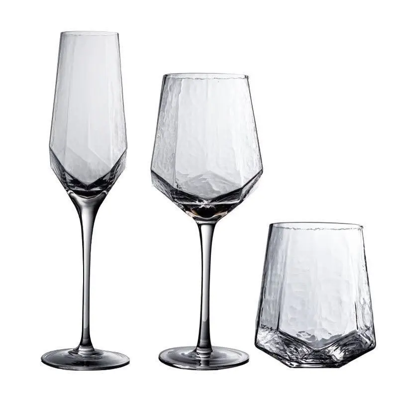 Jinbaijia Wine GLass and Champagne Glasses Lead Free Crystal Wine Glass Cup with Logo