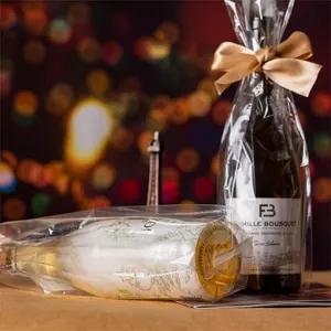 BPB透明塑料Opp葡萄酒玻璃纸包装袋酒瓶盖袋