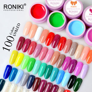 RONIKI Nail Art Salon 5G Pure Color Paint Gel Polish Gel <span class=keywords><strong>de</strong></span> <span class=keywords><strong>pintura</strong></span> Uv <span class=keywords><strong>semipermanente</strong></span> con 100 <span class=keywords><strong>colores</strong></span> - Product Image 3