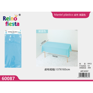 All'ingrosso 137x183cm blu tovaglia in riva al lago copertura in plastica resistente per matrimoni e feste per hotel ed eventi di marca - Product Image 1