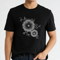 Nouveau motif floral, strass thermocollants personnalisés pour vêtements, t-shirts
