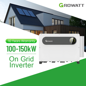 ระบบโซลาร์เซลล์ Growatt 100kw 110kw 120kw 125kw 150kw แบบสามเฟส ติดตั้งบนหลังคา พร้อมโมดูล wifi และหน้าจอแสดงผล - Product Image 2