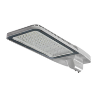 Lampadaire LED intelligent 400W à commande intelligente, super lumineux, corps en aluminium pour éclairage de route, jardin, allée, éclairage AC IP65, projet d'appel d'offres