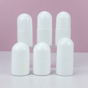 Refillable 30ml 60ml PP <b>Plastic</b> Round Lid Flat Lid Deodorant <b>Plastic</b> Tube <b>Empty</b> Roll on Cosmetic <b>Bottle</b> - Product Image 6