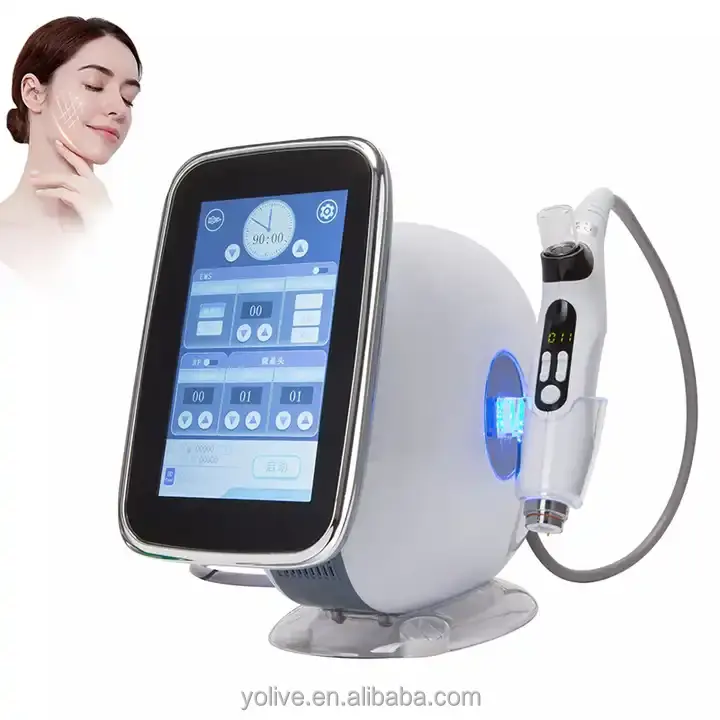 Facial Machine Whitening Firming and Rejuvenation EMS Needle-free Rf Meso Needle-free Injection Beauty Mesotherapy Gun