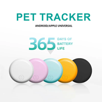 Localisateur de clés intelligent, traceur GPS Airtag, dispositif anti-perte BT, alarme de rappel, compatible avec Apple/Android pour retrouver chiens et animaux de compagnie
