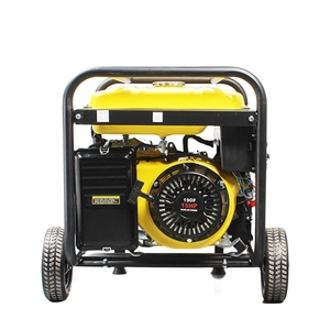 เครื่องกำเนิดไฟฟ้าแบบพกพา AVR กำลังไฟ 4kw 5kw 6kw 7kw สตาร์ทด้วยน้ำมันเบนซิน แบบเปิด 380V 50Hz 5kva เฟสเดียว จากโรงงานโดยตรง - Product Image 3