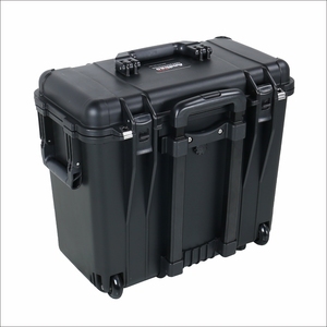 <span class=keywords><strong>Valise</strong></span> de photographie antichoc pour grand objectif d'appareil photo, étanche, à roulettes, en plastique rigide, boîte de rangement avec mousse - Product Image 3