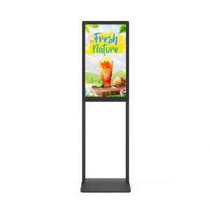 Poster Indoor 1080P Advertising Portable Digital Display Iron <b>Frame</b> Signboard - Product Image 1