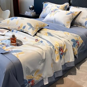 <span class=keywords><strong>Couette</strong></span> <span class=keywords><strong>d</strong></span>'<span class=keywords><strong>été</strong></span> la plus vendue, nouveau design, certifiée OEKO-TEX, polyester imprimé, draps plats avec taie <span class=keywords><strong>d</strong></span>'oreiller - Product Image 6