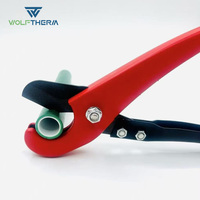 Ciseaux professionnels en acier inoxydable SK5 et fonction de coupe rapide de cisaillement pour tuyaux PPR et PVC