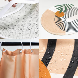 Cortina <span class=keywords><strong>de</strong></span> Ducha y Alfombrillas <span class=keywords><strong>de</strong></span> <span class=keywords><strong>Baño</strong></span> Modernas <span class=keywords><strong>de</strong></span> Lujo al por Mayor, Material <span class=keywords><strong>de</strong></span> Poliéster, Tamaño Personalizable, Marca Mellon - Product Image 6