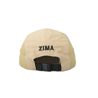 Vente en gros de nouvelle mode séchage rapide multicolore 7 panneaux non structurés chapeau de camp en cours d'exécution broderie personnalisée logo casquettes Snapback