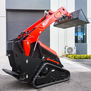 नए v1000 एपा इंजन मिनी स्किड स्टीड लोडर अटैचमेंट क्रॉलर मिट्टी वाला मशीनरी लोडर - Product Image 4