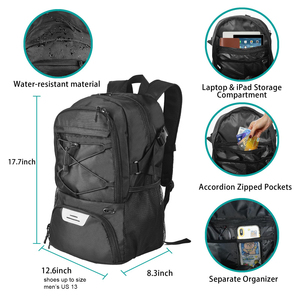 Mochila de Baloncesto, Bolsa Deportiva Grande con Compartimento para Zapatos - Product Image 3