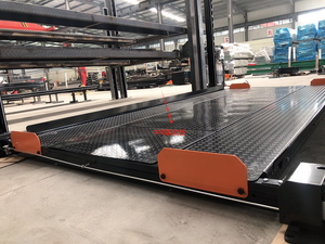 Di alta qualità 4 Post idraulico auto ascensore casa intelligente Garage attrezzature di parcheggio su misura per 2 auto in acciaio materiale motore azionamento - Product Image 5
