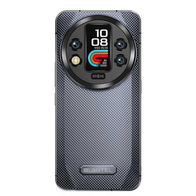 Oukitel WP200 PRO 5G Rugged Smartphone 24GB+1TB NFC MTK8200 Android 15 Front 32MP Rear 108MP WIFI 6 Fingerprint Global Mobile