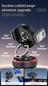 <span class=keywords><strong>Soporte</strong></span> para Teléfono Móvil Plegable con Dos Modos de Sujeción: Magnética y con Clip, <span class=keywords><strong>Soporte</strong></span> para Teléfono con PopSocket - Product Image 6