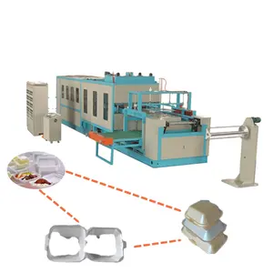 Wheat Rice Straw to Biodegradable Tableware Pulp Molding Disposable Food Container Paper Dish Plate Making Machine