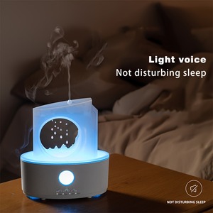 New Water Drop Aromatherapy Machine Humidifier Household Large Fog Desktop Silent Remote Control Essential Oil <b>Diffuser</b> - Product Image 6