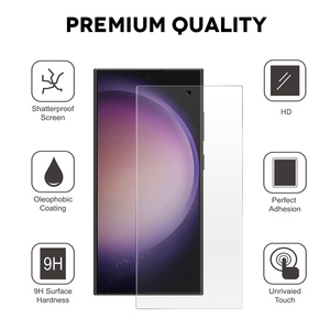 9H Chất lượng cao Tempered Glass bảo vệ màn hình cho Samsung S24 S24 + vân tay mở khóa HD rõ ràng điện thoại di động phim - Product Image 5