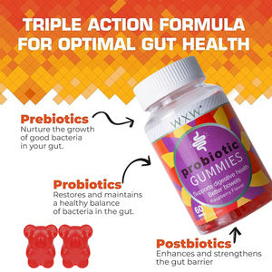 Precio bajo, gomitas probióticas, Salud Digestiva, salud intestinal, dulces, salud vaginal, equilibrio, suplementos de hierbas - Product Image 6