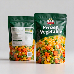 Bolsa de Plástico Laminada Personalizada con Impresión Personalizada para Envasado de Alimentos Congelados, Bolsa para Mezcla de Verduras Congeladas - Product Image 6