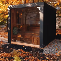 Estufa de Sauna Eléctrica Harvia de 6kw, Moderna, para Interiores y Exteriores, Tradicional, Húmeda/Seca, Infrarrojos Lejanos, Fabricada en Madera de Pino Sólida