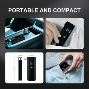 Wgsensor wg188 xách tay túi bán dẫn rượu breathalyzer cá nhân rượu Detector OEM/ODM phân tích khí 0-0.20% Bac - Product Image 5