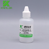 Flacon compte-gouttes LDPE 25 ml avec compte-goutte, flacon de réactif, emballage chimique, qualité laboratoire, compressible, pour kit ELISA