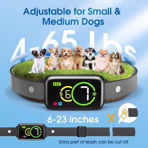 Collier anti-aboiement intelligent pour petits chiens, taille mini, léger, sans choc électrique, sans danger, collier anti-aboiement automatique - Product Image 4