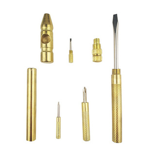 ชุดเครื่องมืออเนกประสงค์ DZT 6 in 1 ค้อนทองแดง ไขควง 6 ชิ้น สำหรับงาน DIY ใช้ในบ้าน - Product Image 2