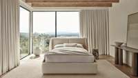 Muebles de dormitorio Queen King Size Cama de plataforma baja