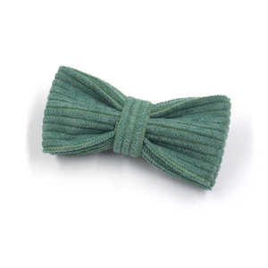Collier pour chat mignon au design unique, prix d'usine, avec cloche et nœud papillon assorti, en velours côtelé vert foncé personnalisé, colliers pour chatons personnalisés - Product Image 5