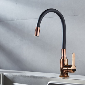 <span class=keywords><strong>Rubinetto</strong></span> da <span class=keywords><strong>cucina</strong></span> in acciaio inossidabile con corpo in gomma siliconica colorata universale per acqua calda e fredda, per il commercio estero russo, con cartuccia in ceramica - Product Image 5