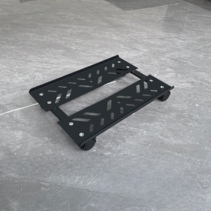 Có thể điều chỉnh di chuyển dưới bàn kim loại khung dưới bàn đứng cho máy tính - Product Image 2