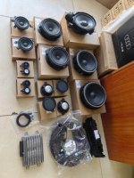 Kit d'amélioration audio pour Audi A3L Hatchback 2021+ Système 15 haut-parleurs pleine gamme avec amplificateur et faisceau de câblage