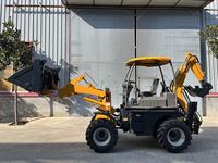 Pelle pelleteuse Tracteur Pelle rétrocaveuse 3 tonnes Mini chargeuse-pelleteuse