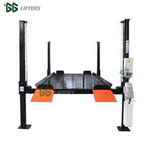 Pont élévateur <span class=keywords><strong>auto</strong></span> à 4 poteaux et double niveau 4000 kg avec roulettes GG Lifters PFP40/2100 pour <span class=keywords><strong>garage</strong></span> et parking, garantie 2 ans - Product Image 3